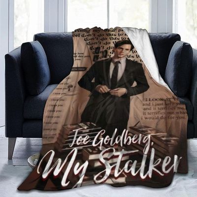 AA-Penn Badgley Joe Goldberg Myk og komfortabel varm fleece teppe for sofa, kontor seng bil Camp sofa Koselig fluffy plysj kaste tepper Beach Blank...