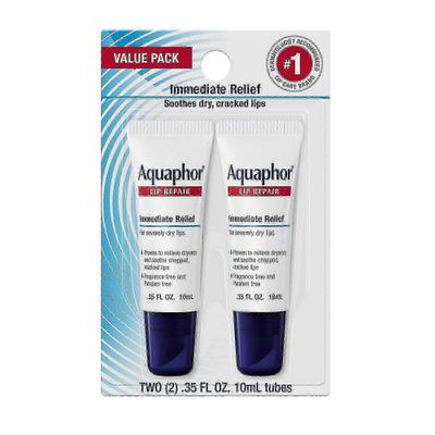 Aquaphor Immediate Relief huulten korjausbalsami, 2 ea