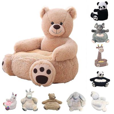 Fylt dyresofastol for barn bamse-fluffy