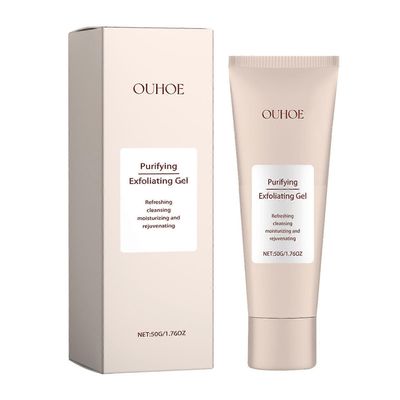 Puhdistava kuorintageeli Kosteuttava valkaiseva kasvojen puhdistusaine Syväpuhdistava kirkastava ihohyytelö kasvojen ihonhoitotarvikkeille 1pcs
