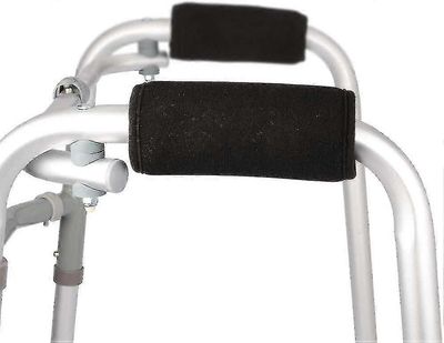 Pehmustetut kävelijän käsikahvat, pehmeä mukava tyynyn rollaattorikahva peittää kävelijän kahvatyynyt Walker Rollator Crutch -pyörätuolille, liukum...