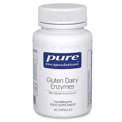 Pure Encapsulations Puhtaat kapseloidut gluteenimeijerientsyymikapselit 60