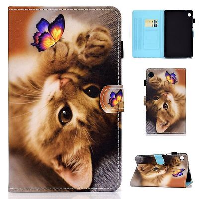 Kotelo Lenovo Tab M10: lle (3. sukupolvi) 10.1 tuuman kuviokansi automaattisella lepotila- / herätystoiminnolla