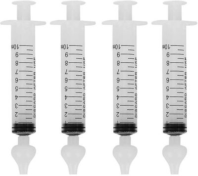 Aoweisia 4pcs Nasal vandingsanlæg med sprøjter