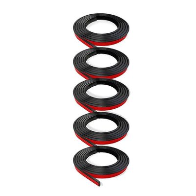 5 rullaa, ikkunaritilän sisäosat, musta Kuten