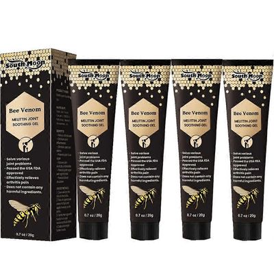 Bee-Venom Professional Treatments -geeli nivelkipuun ja rauhoittavaan hierontavoiteeseen ulkoiseen käyttöön 4pcs