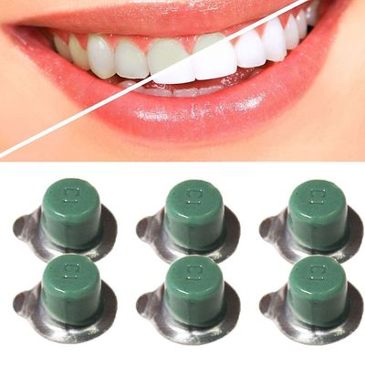 6stk Dental Tandpolering Pasta Tandblegning Burnisher Polermaskine Blegemiddel Tandpoleringspasta