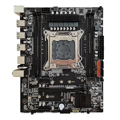 X99 stationær computer mboard a2011-3 DDR4x4 ecc hukommelse slot pcie x16 usb3.0 sata spil mb