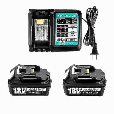 A-la D Bl1860 Makita 18V 6.0ah Recharable korvaava Bl1840 Bl1850 Li- Makitan akuille