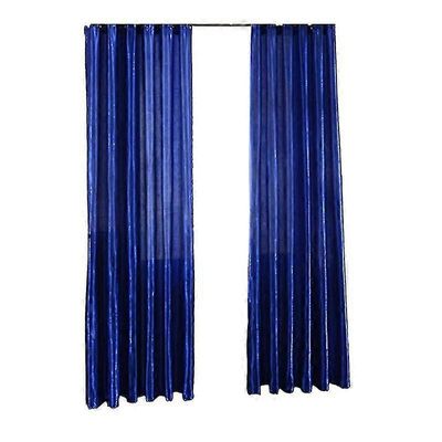 Ikkunaverho ei haju mukava sauva läpi verhohuone tummentaa ikkuna verho makuuhuoneeseen Sininen 100cmx250cm