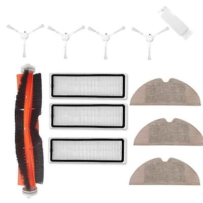 Tilbehør Sæt Klude Vand Tank Brush Roller Hepa Filter Til Mijia 1c Stytj01zhm Mi Robot Vacuum Moppe Reservedele