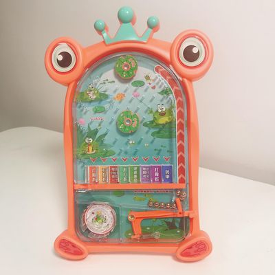 Sofirn Cute og Funny Frog Pinball Machine Creative Children's Intelligence Development Cartoon Educational Legetøj Pink