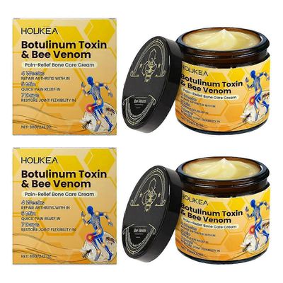 Guangzhou Suda E-commerce Co., Ltd 1-3kpl Bee-Venom Joint Cream Mehiläismyrkkyvoide kivunlievitykseen Ultra Vahvista nivelluugeeli polven olkapääll...
