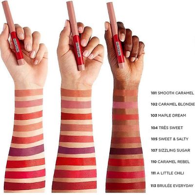 L'Oreal erehtymätön matta huuli värikynä - 113 Brulee joka päivä