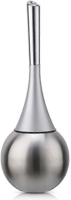 Vapaasti seisova wc-harjapidike ruostumaton teräs kiillotettu harjattu viimeistely WC-sarja kylpyhuoneet (harja mukana)-hopea Kuten As shown