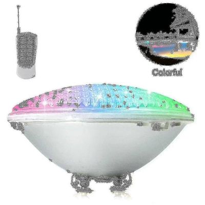 Led-allas, 18w par56 rgb uima-allas. Alla etäuima-altaalla, 12V ac / ip68 allaslamppu