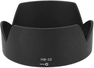 Objektiivisuojus Nikon 18-140,135,105, 70mm DX objektiiveille (musta)