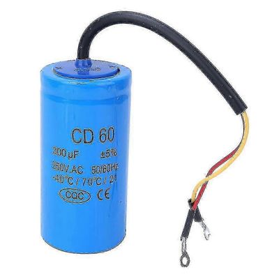 300uF 250V CD60 moottorin käynnistyskondensaattori ilmakompressoripumpun moottorin vaihtoon