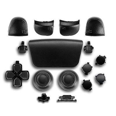 Täydellinen painikesarja PS5-joystick-ohjaimen mod-sarjan vaihto-osaan Musta
