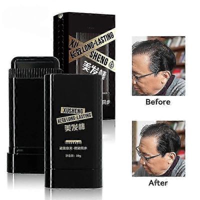 Turvallinen ja kätevä kampahiusväri, musta hiusväri kampa-applikaattorilla, vedenpitävä ja hienkestävä hiusvärikampa harmaiden hiusten peittämiseen...