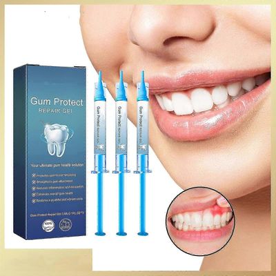 Ienhoitogeeli, hammashoito ikenien uudelleenkasvu palauttaa kumit terveiksi, hampaat poistettavaksi 3 Set