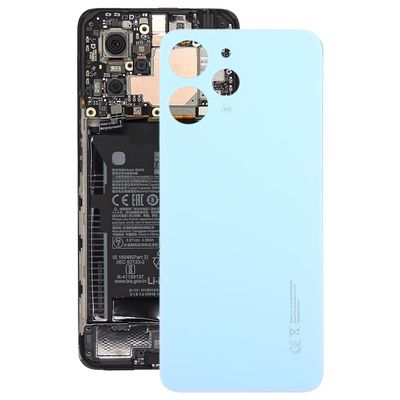 Lasimateriaali akun takakansi Xiaomi Redmi 12 4G: lle Sininen