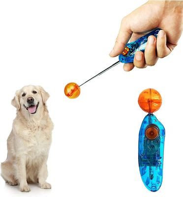 Tianzun Hundetreningsklikkere, Pet Training Clicker med uttrekkbar målpinne, Effektiv Pet Clicker, Behavioral Training Tool