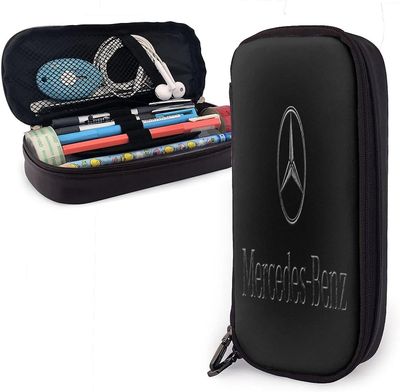 Kerota Mercedes Benz Penaali teini-ikäisille tytöille Pojille Kestävä kangas Suurikapasiteettinen penaali Koulutarvikkeet Penaali lokeroilla bd0075...