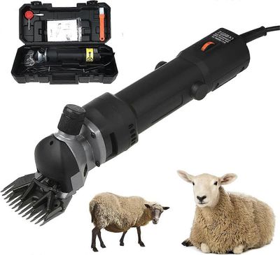 Augro 690W lammasleikkurikone Professional sähköinen lammasleikkuri (musta)