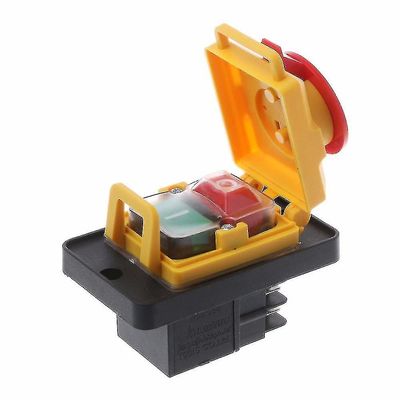 Kjd12 250v 16a 4pin magnetisk start stop ingen volt frigivelse push 2000W