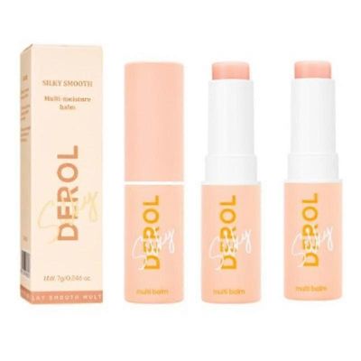 1-3psc Derol Silky Smooth Collagen Multi Moisturizing Balm Stick Hydrating Bounce Anti-wrinkle Moisturizin G 3pcs