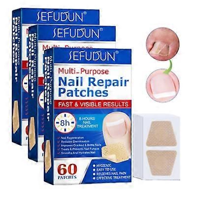 Kynsisienihoito varpaankynsille Erittäin vahva, hellävarainen ja tehokas kynsienhoito 3 laatikkoa = 180 kpl