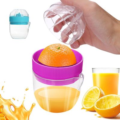Frugt Juicer Husholdnings manuel Juicer Orange Lemon Juice Squeeze Tool Køkken Tilbehør Lilla