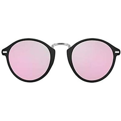 Unisex solbriller Northweek Vesca Pipe Black Pink (Ø 47 mm) sort/pink