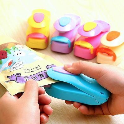 2pcs Bærbare Mini Varme forsegling Machine Impuls Sealer Seal Pakning Plastic