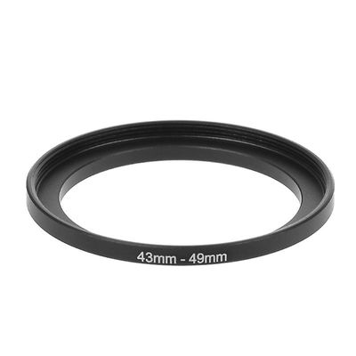 43mm til 49mm metall step up ringer linse adapter filter kamera verktøy tilbehør nytt