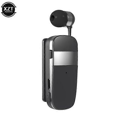 UUSIN K53 Mini langaton Bluetooth-kuulokepuhelu muistuttaa tärinää urheiluleikkeen ohjain aurinko PK F910 kuuloke handsfree-nappikuuloke Harmaa