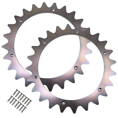 TLSE-01 Segway Navimow i105E / i108E robottiruohonleikkuriin, 2 kpl liukuestepiikkejä + 14 kpl itsekierteittäviä ruuveja Monivärinen