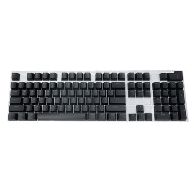 Cremlank 104kpl näppäinhattu universaali ergonominen ABS huippuluokan taustavalaistu näppäimistö tai mekaaninen näppäimistö Musta