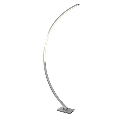 Searchlight Lighting Colton LED 1 lys dæmpbar gulvlampe rustfrit stål