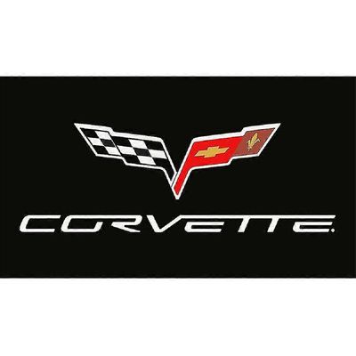 3x5 jalan Corvette-lippu sisustukseen A 120 x 180cm