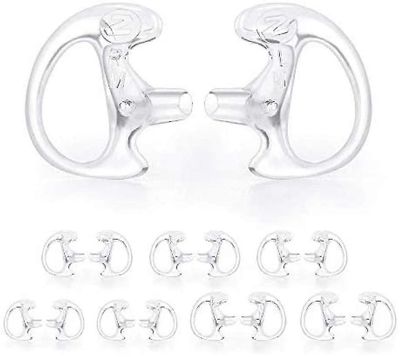 Radion korvaava korvakappale, pehmeä silikoninen korvanappikuuloke - kirkas [8-pari]