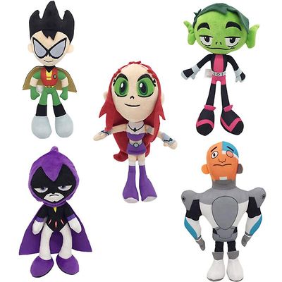 Kawaii-elokuva Teen Titans Go -pehmolelut, Robin Peluche -nuket, lasten lelut Kipinä 25cm