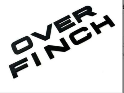 Auto Car Specialist Range rover overfinch merke karbonfiber bokstaver panser støvel