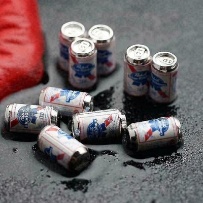 10kpl minioluttölkkejä 1/12 nukkekodin miniatyyrikohtaus K7y9 mallin lelutölkit