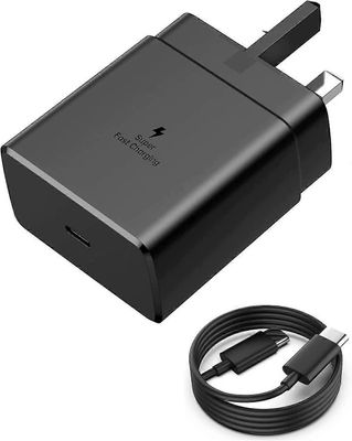 45w USB C supernopea laturi USB C -pistoke Samsung Galaxy S23 / s23 Ultra / s23 + / s22 Ultra / s22 + / s22 / s21 Ultra / s21 + / s21 / s20 / huoma...