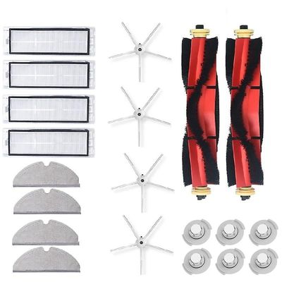 20pcs Robot Hepa Filtre Hoved børste tilbehør til Roborock S4 S5max S6 robot dele