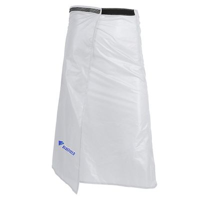 Bluefield Ultra Light Thin Rain Skirt Vanntett Kilt Rain Pants Packable Windbreak Kilt Skirt Hvit