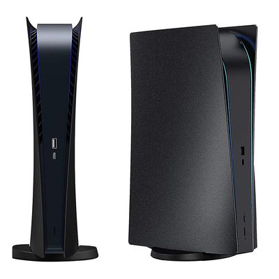 Digital Edition frontplade til PS5 Custom Playstation Side Shell Premium beskyttelsesplader konsoldæksel til Playstation 5 Digitale sort