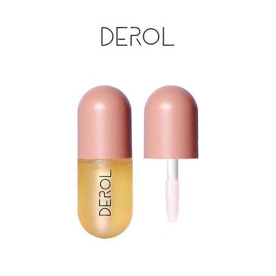 1-3kpl DEROL Lip Plumper Set Natural Vitamin E täyteläinen huulikiilto huultenhoitoseerumisarja 1pc